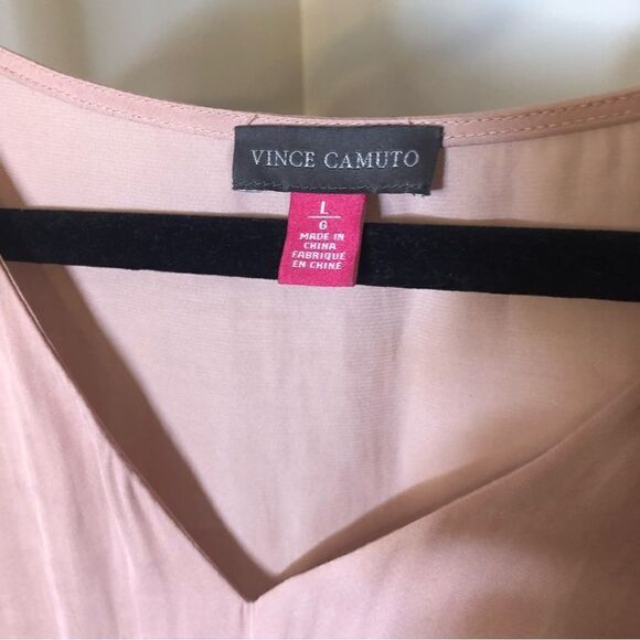 Vince Camuto peplum style blouse pink - Picture 5 of 6